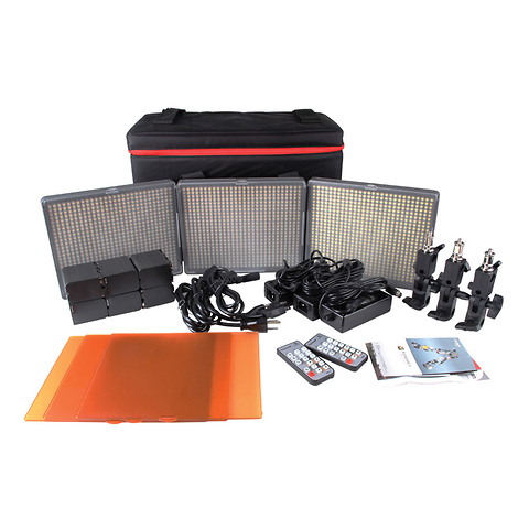 Amaran 3-Point 2-Flood 1-Spot Daylight HR672 3-Light Kit Image 4