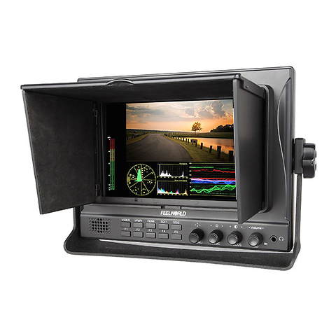 7 In. IPS Dual 3G-SDI Camera-Top Monitor Image 1