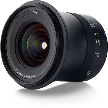 Milvus 18mm f/2.8 ZE Lens (Canon EF-Mount)