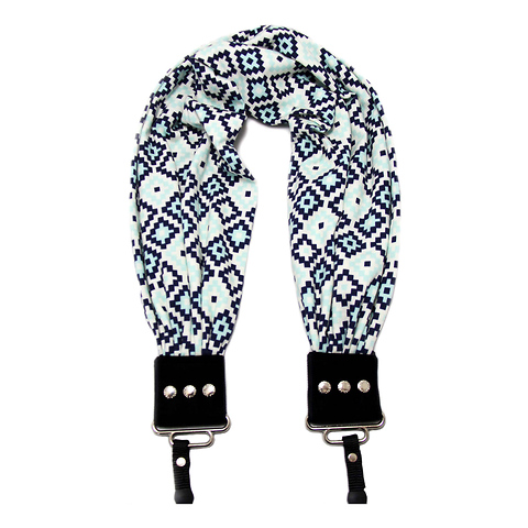 Scarf Camera Strap (Giovanie Ocean) Image 0