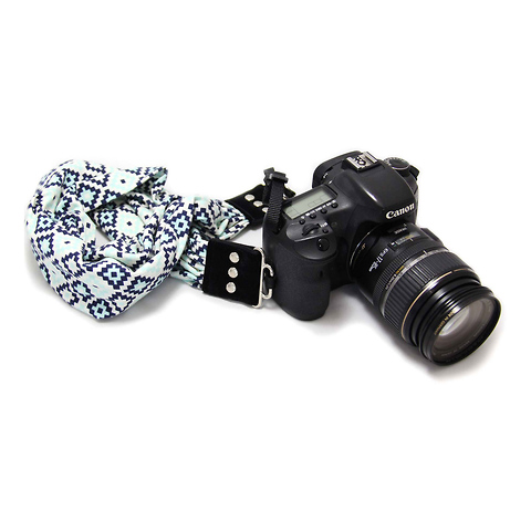 Scarf Camera Strap (Giovanie Ocean) Image 1