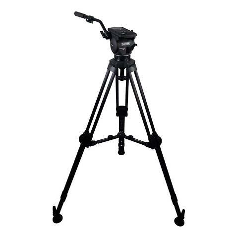 Focus 12 Fluid Head with L506 Tripod Legs Mid-Spreader (100mm) Image 0