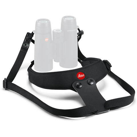 Neoprene Binocular Sport Strap (Pitch Black) Image 0