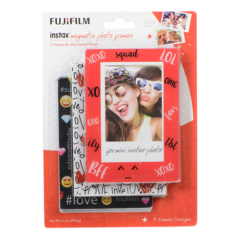 Instax 3-Pack Magnetic Frames (Emoji) Image 0