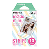 Instax Mini Stripe Instant Film - 10 Prints Thumbnail 0