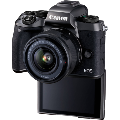 EOS M5 Mirrorless Digital Camera with 15-45mm Lens Image 3