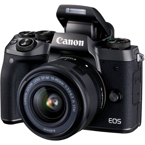 EOS M5 Mirrorless Digital Camera with 15-45mm Lens Image 1