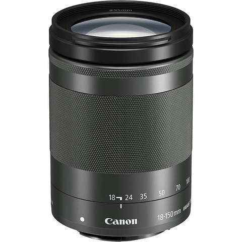 EF-M 18-150mm f/3.5-6.3 IS STM Lens (Graphite) Image 0