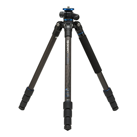 FGP18C Go Plus 4-Section Carbon Fiber Travel Tripod Image 0