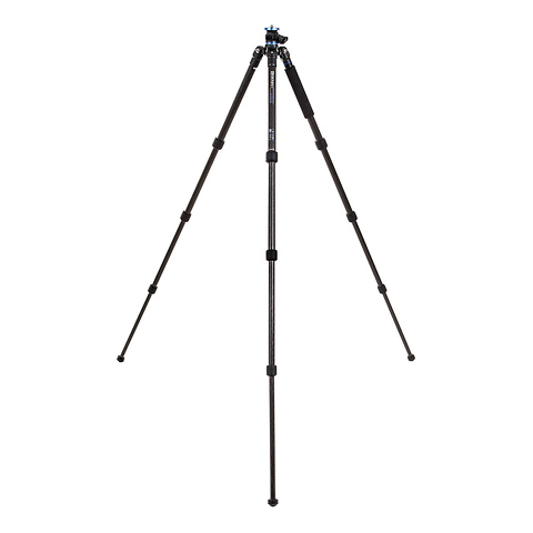 FGP18C Go Plus 4-Section Carbon Fiber Travel Tripod Image 1