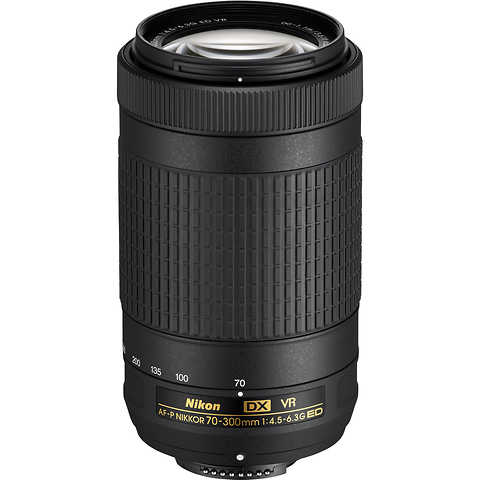 AF-P DX NIKKOR 70-300mm f/4.5-6.3G ED VR Lens (Open Box) Image 0