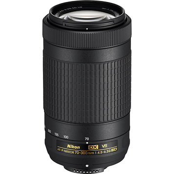 AF-P DX NIKKOR 70-300mm f/4.5-6.3G ED VR Lens (Open Box)