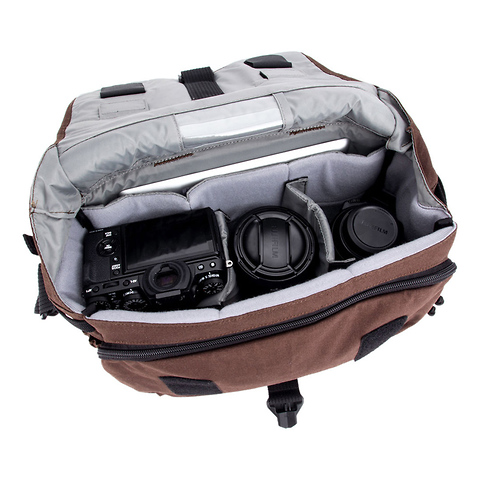 Apache 6.2 Series Camera Bag (Waxed Canvas, Chocolate Brown) Image 6