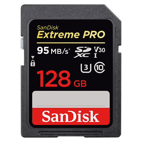 128GB Extreme PRO UHS-I SDXC Memory Card (V30) - Free With Qualifying Purchase Image 0