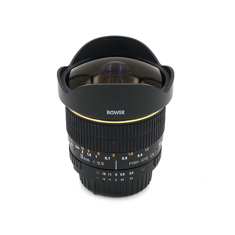 8mm f/3.5 Fisheye CS Manual Focus Lens Nikon F Mount  - Pre-Owned Image 0