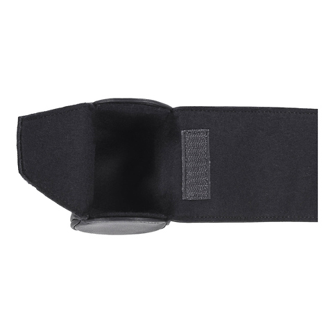 Donau Cowhide Leather Lenswrap (Medium, Black) Image 0
