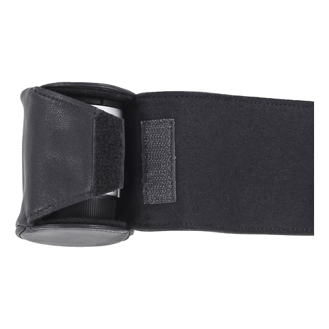 Donau Cowhide Leather Lenswrap (Medium, Black) Image 3