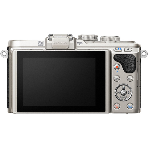PEN E-PL8 Mirrorless Micro Four Thirds Digital Camera with 14-42mm Lens (Black) Image 4