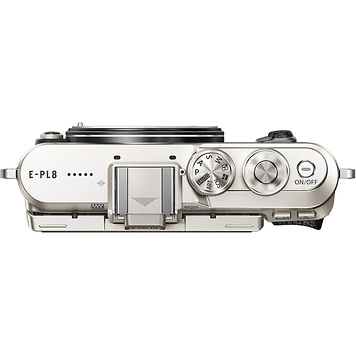 PEN E-PL8 Mirrorless Micro Four Thirds Digital Camera with 14-42mm Lens (Black)