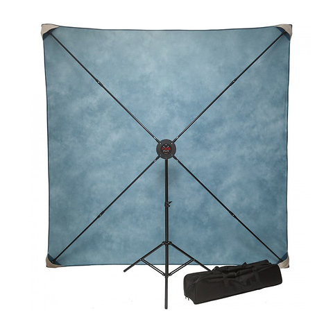 PXB Portable X-frame Background System - 8x8ft. (Fabrics Not Included) Image 0