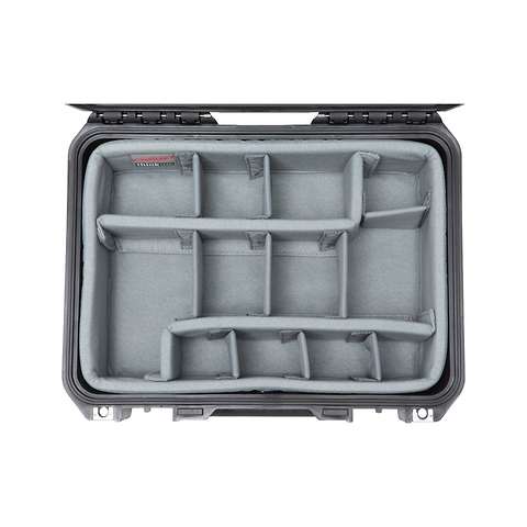 iSeries 1510-6 Case with Think Tank Designed Photo Dividers and Lid Organizer (Black) Image 7