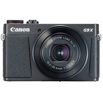 PowerShot G9 X Mark II Digital Camera (Black)