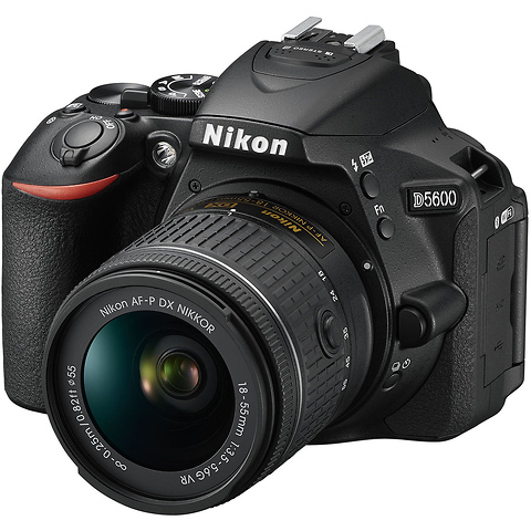 D5600 Digital SLR Camera with 18-55mm Lens (Black) Image 0