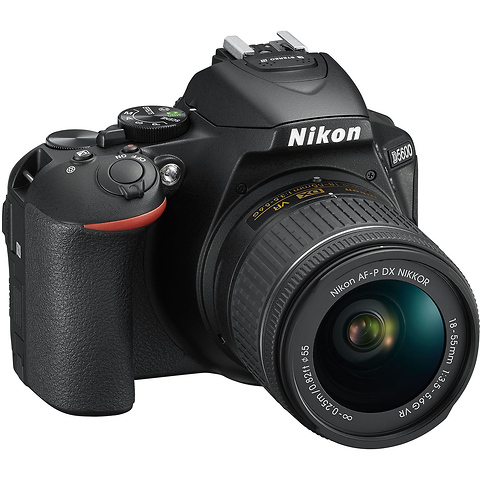 D5600 Digital SLR Camera with 18-55mm Lens (Black) Image 6