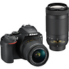 D5600 Digital SLR Camera with 18-55mm & 70-300mm Lenses (Black) Thumbnail 0