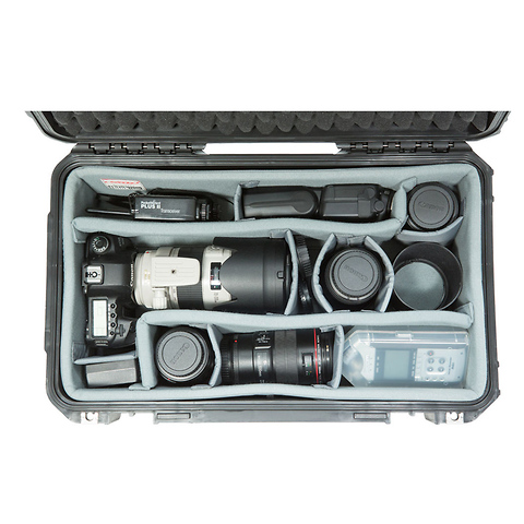 iSeries 2011-8 Case with Think Tank Photo Dividers & Lid Foam (Black) Image 1