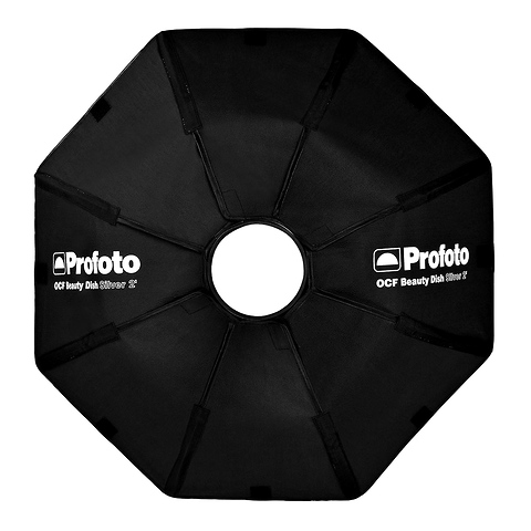 24 In. OCF Beauty Dish - Silver - Open Box Image 1