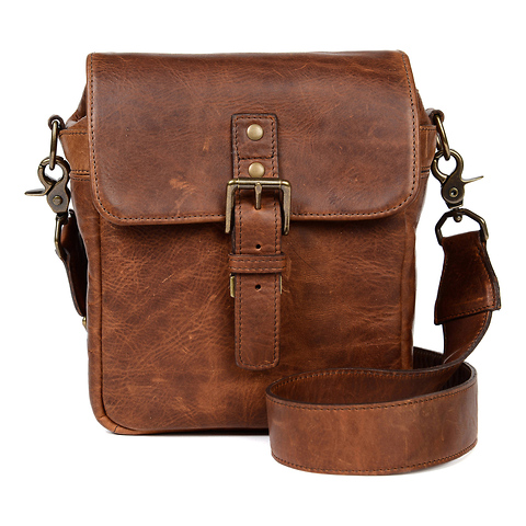 Bond Street Leather Camera Bag (Antique Cognac) Image 0