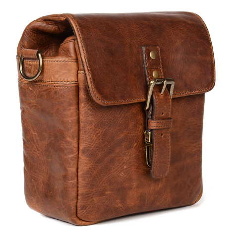 Bond Street Leather Camera Bag (Antique Cognac) Image 1