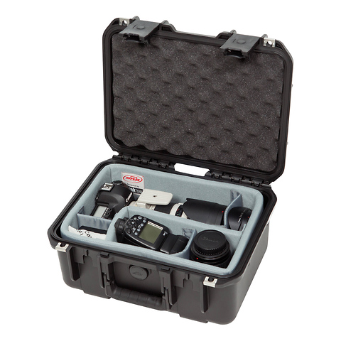 iSeries 1309-6 Case With Photo Dividers & Lid Foam (Black) Image 4