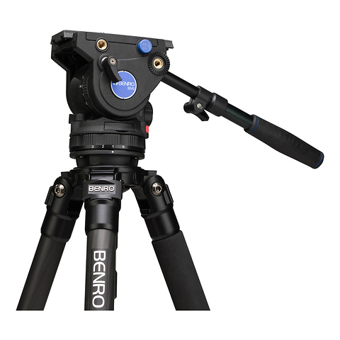 C373F Series 3 Carbon Fiber Video Tripod & BV6 Head Image 3