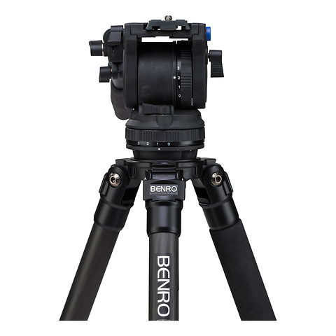 C373F Series 3 Carbon Fiber Video Tripod & BV6 Head Image 4