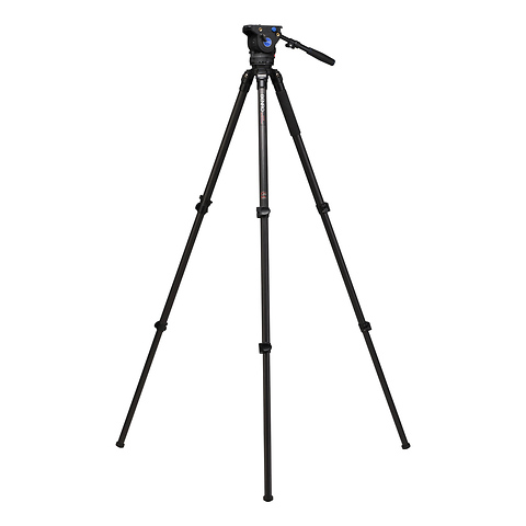 C373F Series 3 Carbon Fiber Video Tripod & BV6 Head Image 1