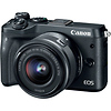 EOS M6 Mirrorless Digital Camera with 15-45mm Lens (Black) Thumbnail 0