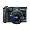 EOS M6 Mirrorless Digital Camera with 15-45mm Lens (Black) Thumbnail 1
