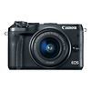 EOS M6 Mirrorless Digital Camera with 15-45mm Lens (Black) Thumbnail 2