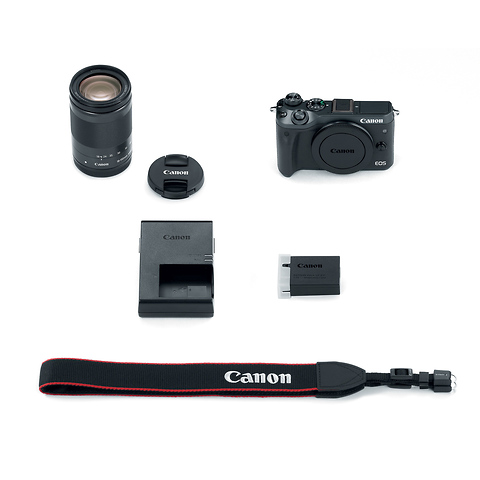 EOS M6 Mirrorless Digital Camera with 18-150mm Lens (Black) Image 3