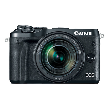EOS M6 Mirrorless Digital Camera with 18-150mm Lens (Black)