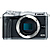 EOS M6 Mirrorless Digital Camera Body (Silver)