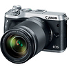 EOS M6 Mirrorless Digital Camera with 18-150mm Lens (Silver) Thumbnail 0