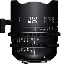 20mm T1.5 FF High Speed Prime Lens for Canon EF Mount Image 0