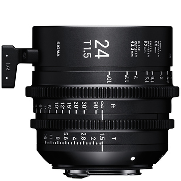 24mm T1.5 FF High Speed Prime Lens for Canon EF Mount