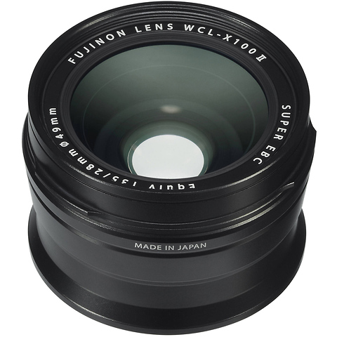 WCL-X100 II Wide Conversion Lens (Black) Image 0