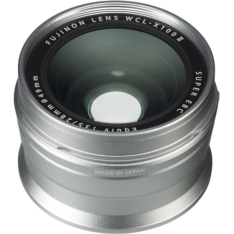 WCL-X100 II Wide Conversion Lens (Silver) Image 0