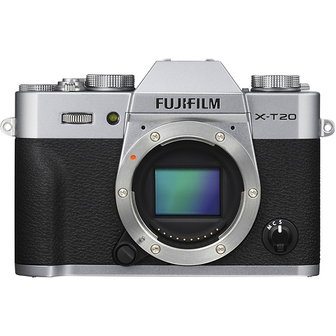 X-T20 Mirrorless Digital Camera Body (Silver) Image 0