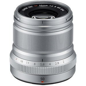 XF 50mm f/2 R WR Lens (Silver)